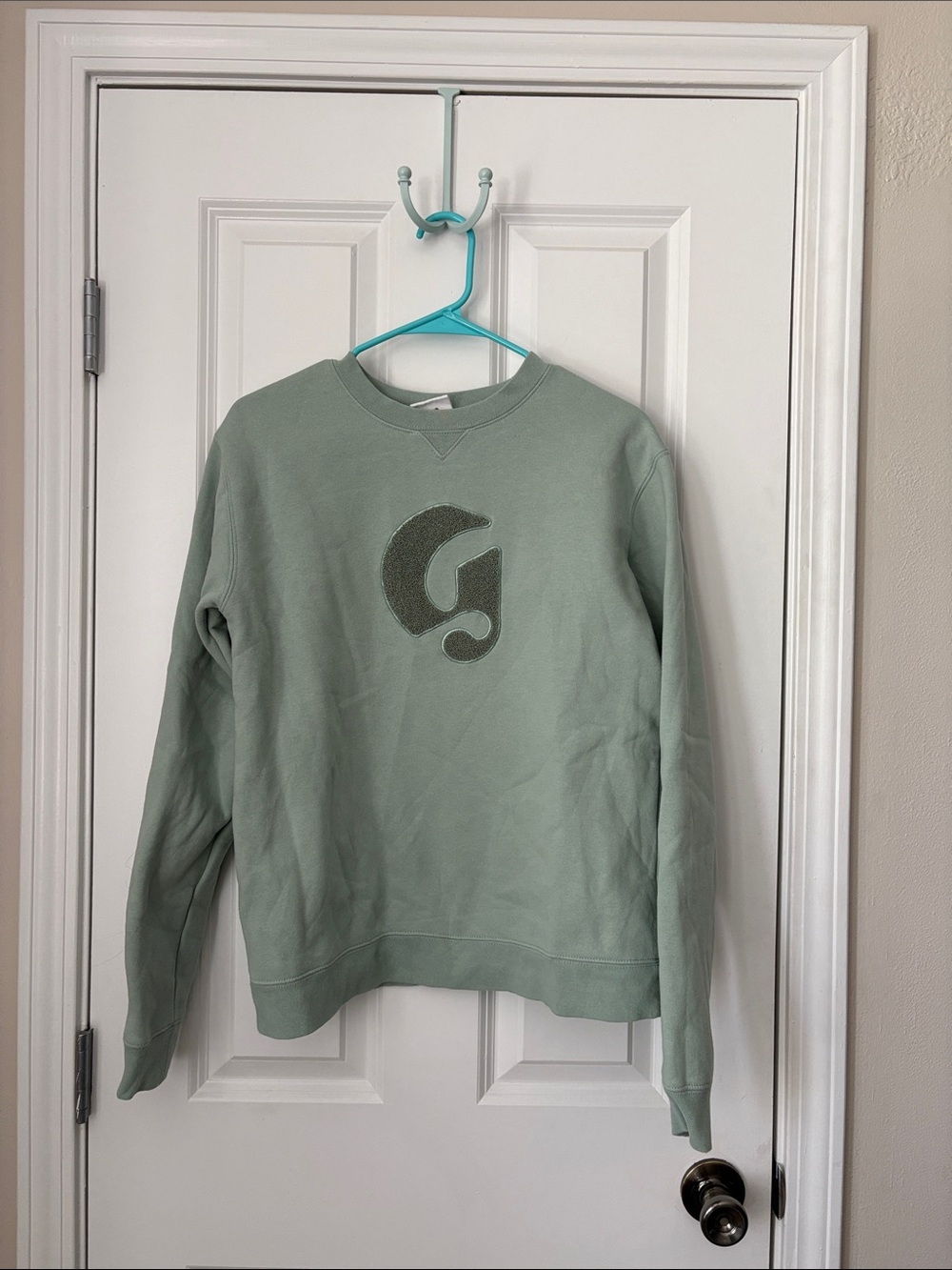 Glossier Boston Exclusive Sage Green Crewneck